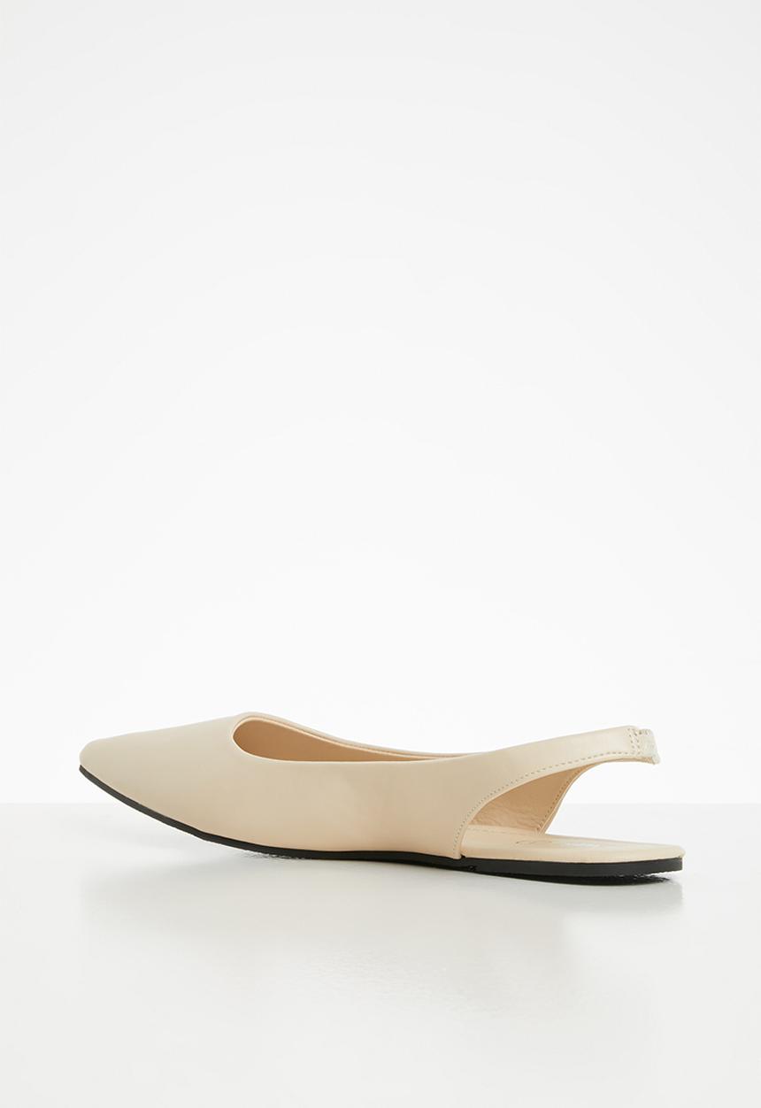 Cotton On - Essential lenni slingback point - stone