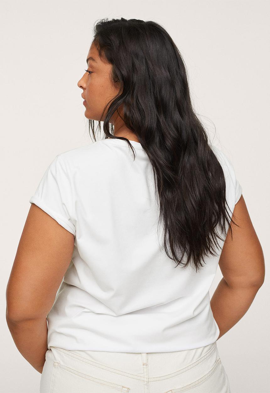 MANGO - Plus T-shirt basi - white