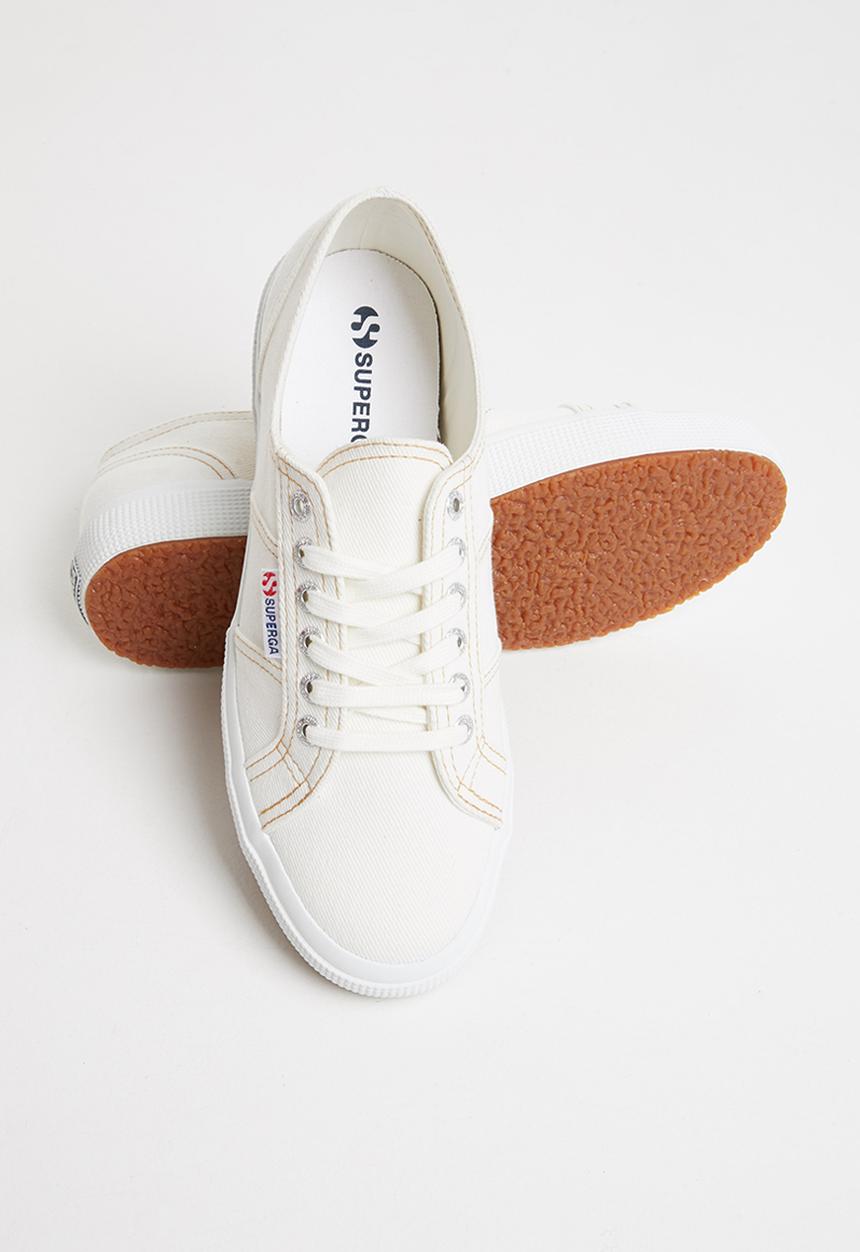 SUPERGA - 2750 multilayer denim - white