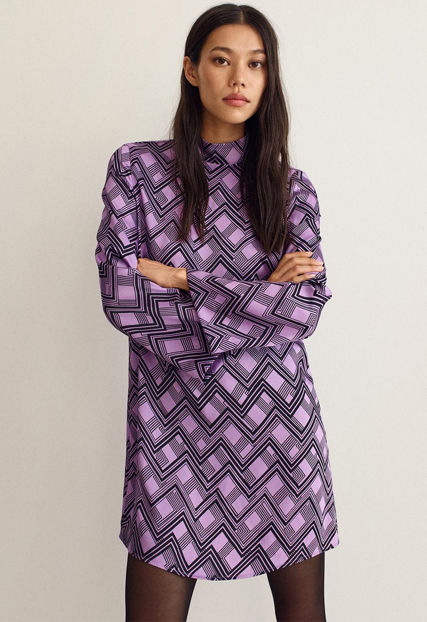 MANGO - Dress donatela - purple