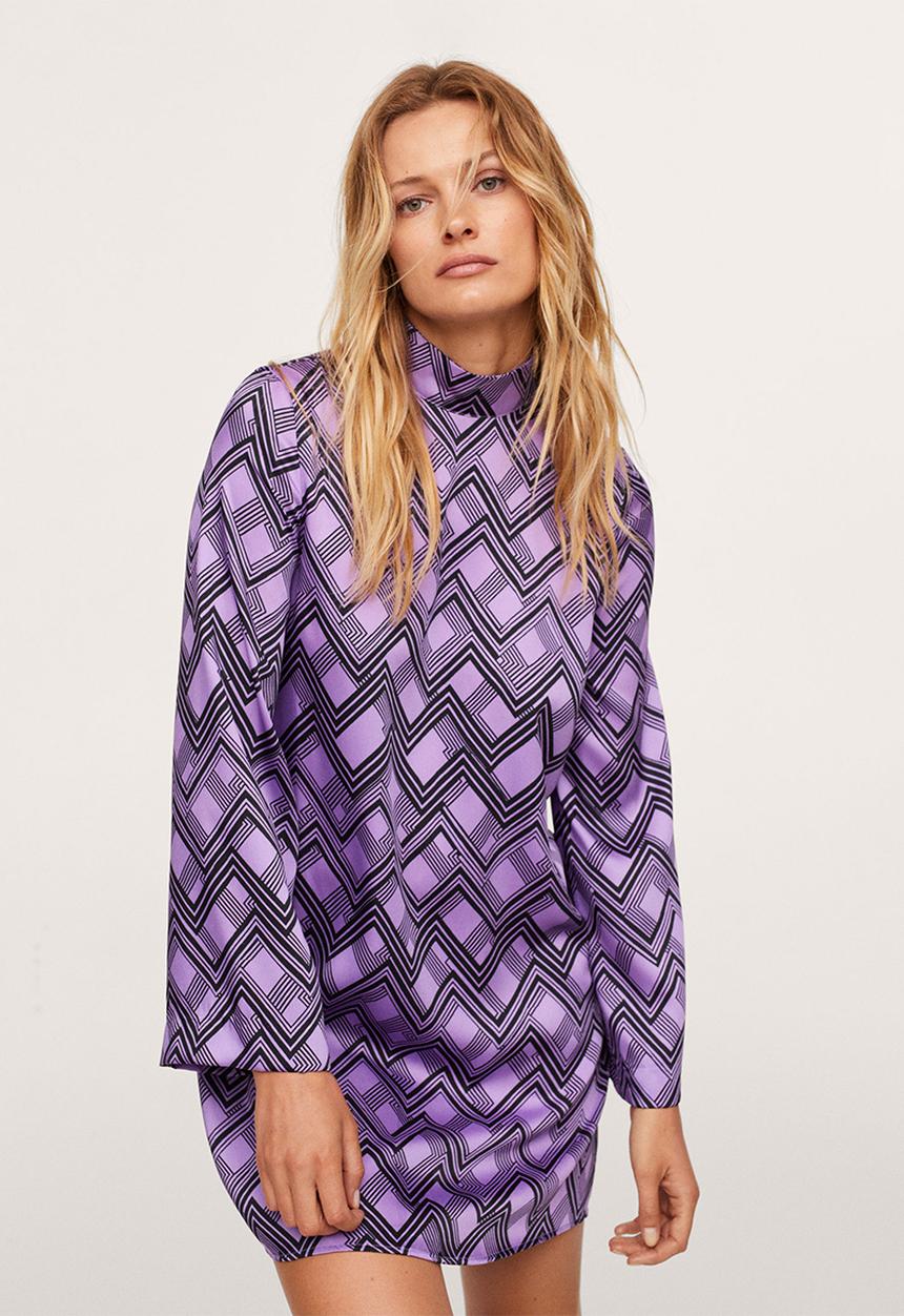 MANGO - Dress donatela - purple