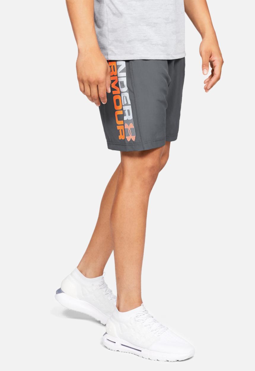 Under Armour - Ua woven wordmark shorts - grey-melange