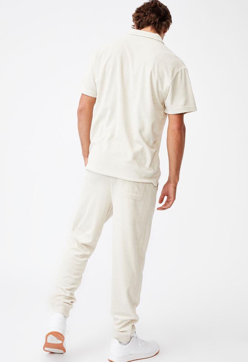 Cotton On - Textured polo - ecru