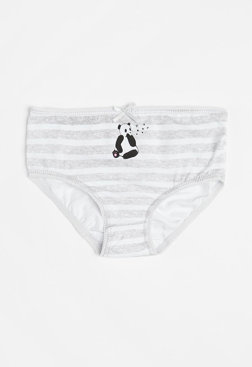 MINOTI - Girls 3 pack panda briefs - multi
