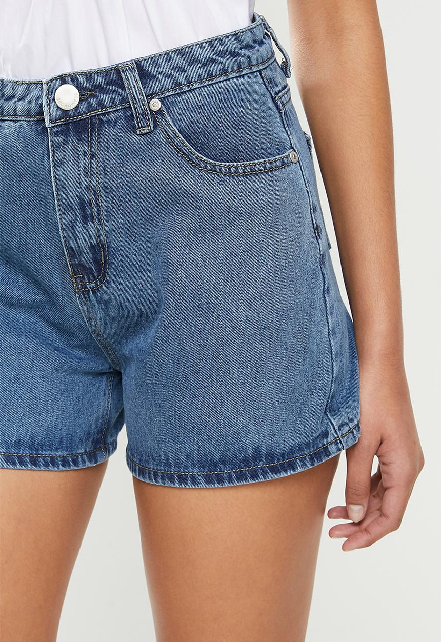 Glamorous - Denim shorts - blue