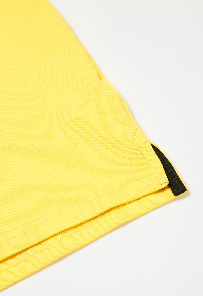 POLO - Girls Nina short sleeve golfer - yellow
