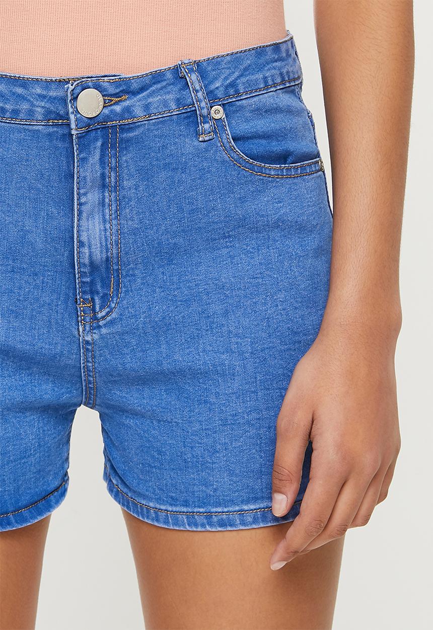 Glamorous - Denim shorts- true blue
