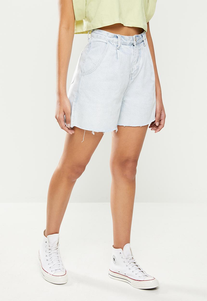 Glamorous - Denim casual shorts - bleach wash