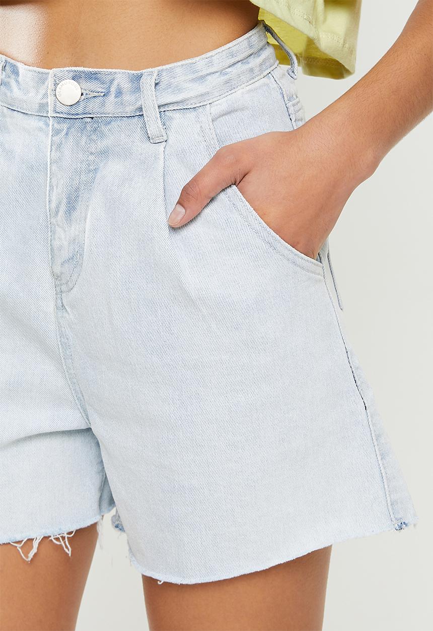 Glamorous - Denim casual shorts - bleach wash
