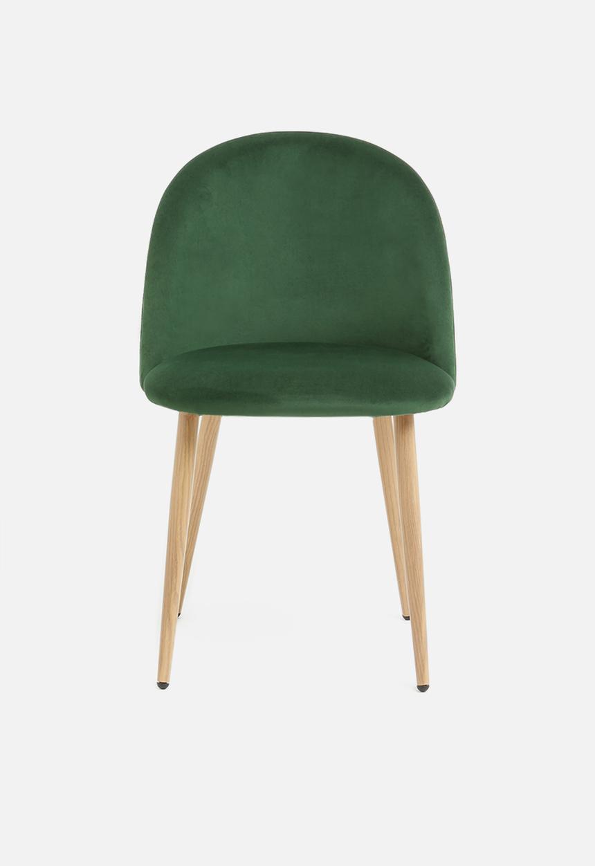 Sixth Floor - Slate dining chair - emerald