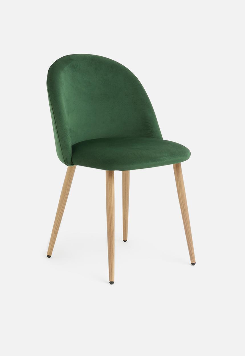 Sixth Floor - Slate dining chair - emerald