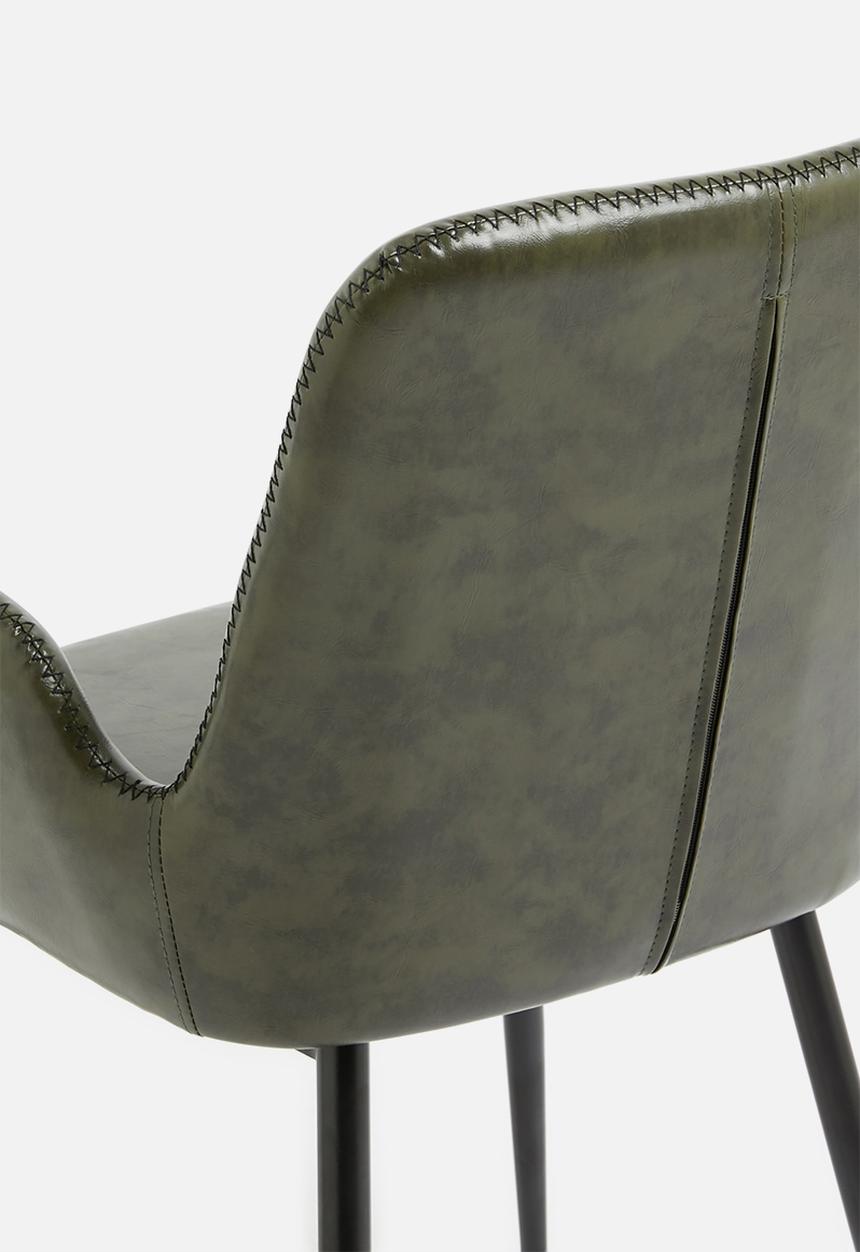 Sixth Floor - Balti dining chair - olive