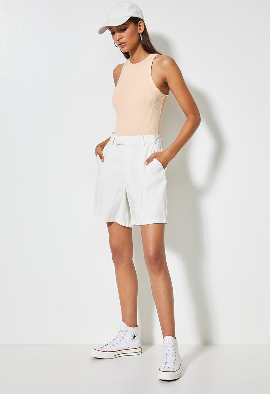 Superbalist - High neck crew cutaway bodysuit - brazilian sand