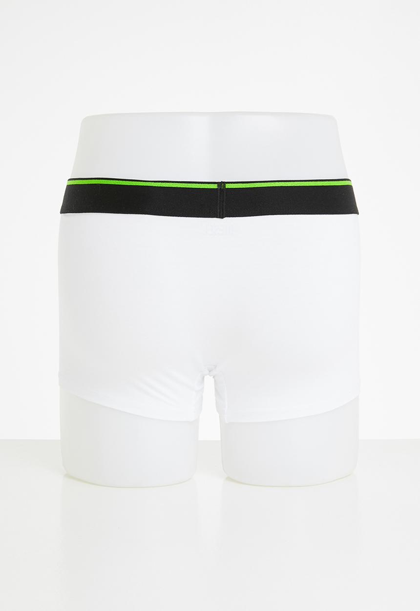 Diesel  - Umbx-damien three pack boxer shorts - black & white