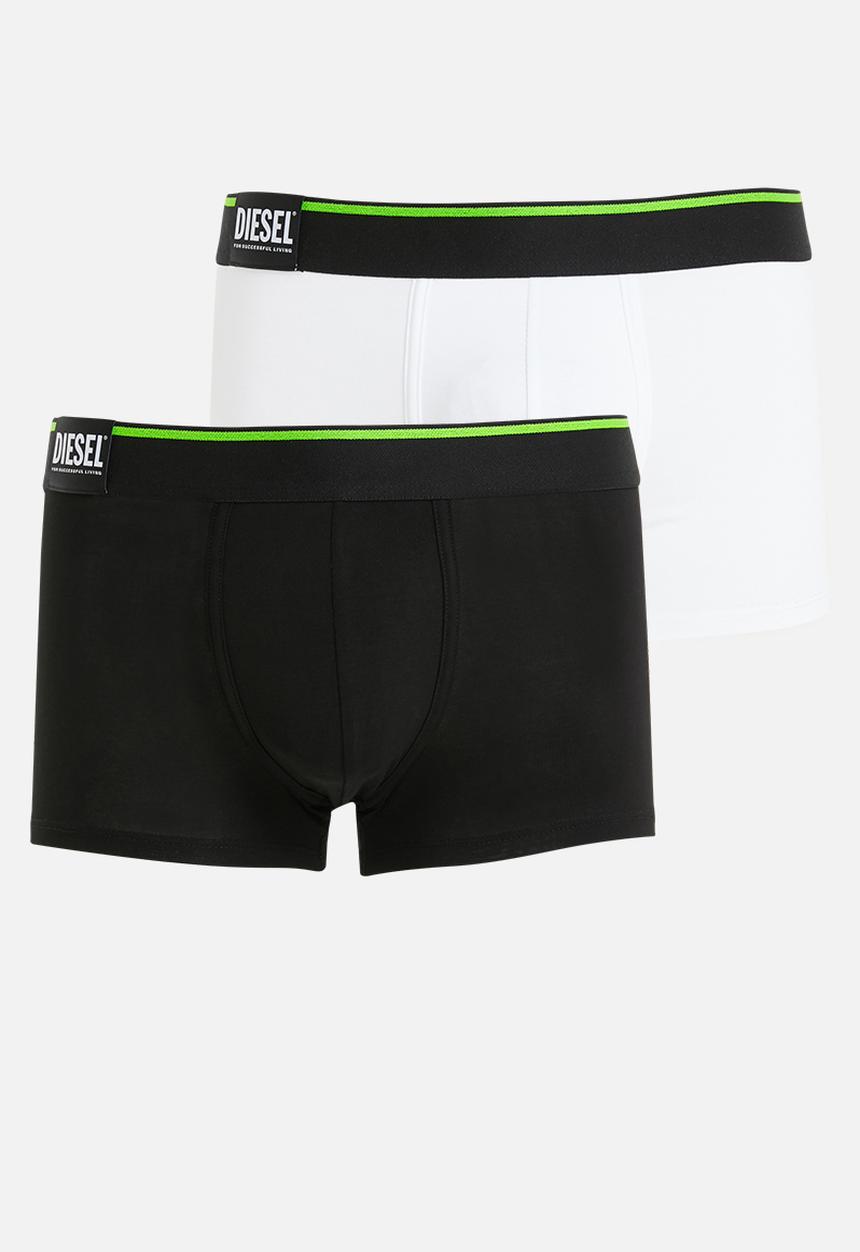 Diesel  - Umbx-damien three pack boxer shorts - black & white