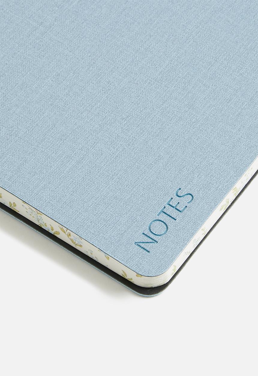 Typo - Florence a5 journal - light blue 
