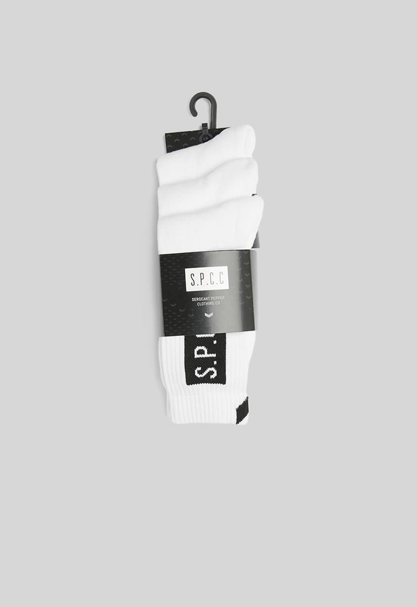 S.P.C.C - Johnson 3-pack socks - white