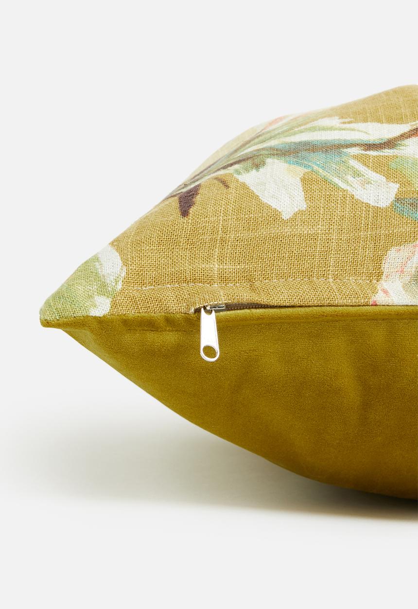 Hertex Haus - Majesty cushion cover - ochre