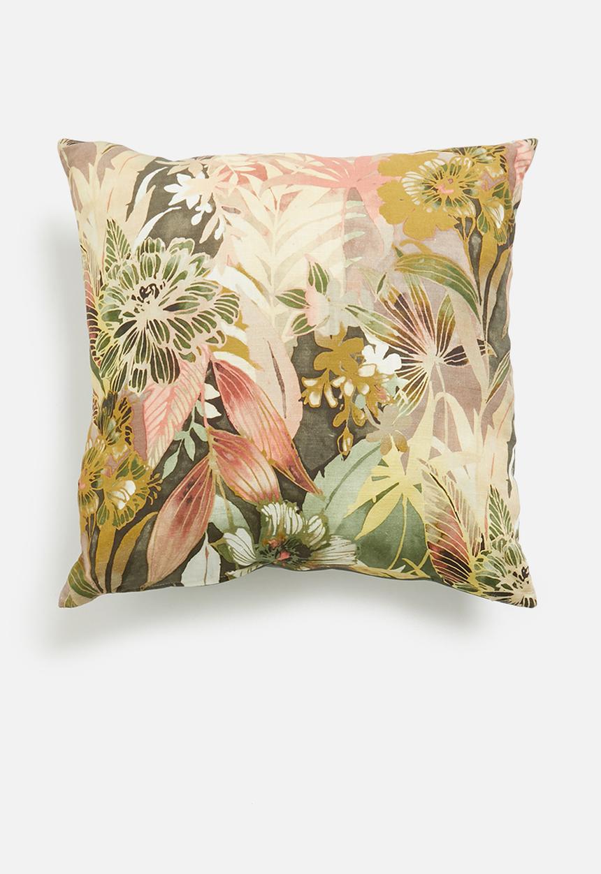 Hertex Haus - Night garden cushion cover - blush