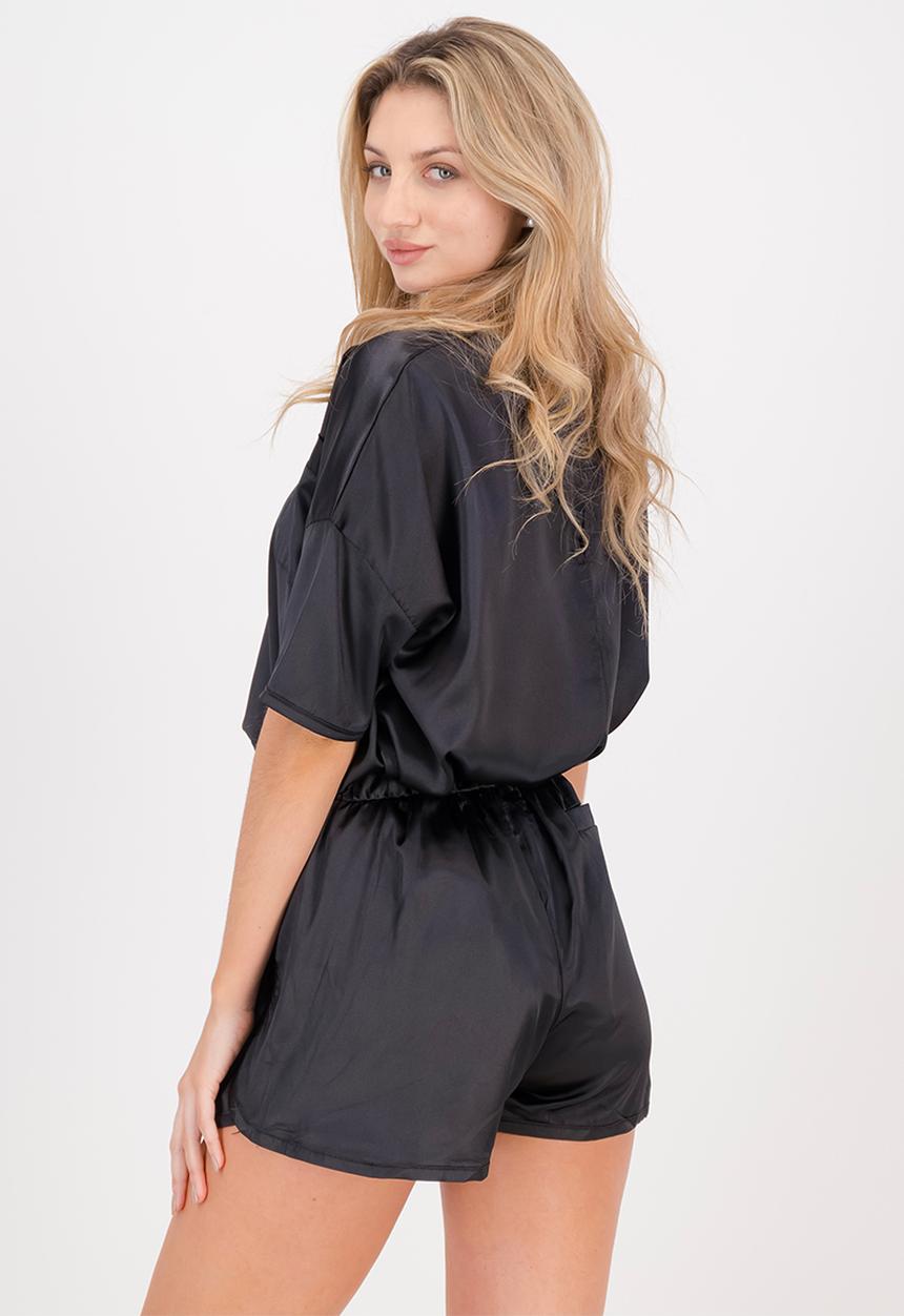 The Lot - Silky set - black