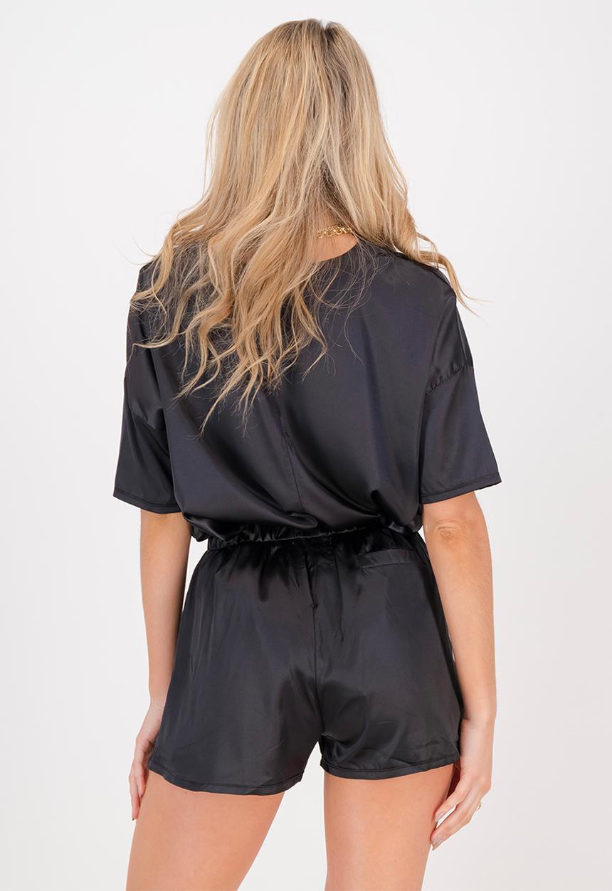 The Lot - Silky set - black