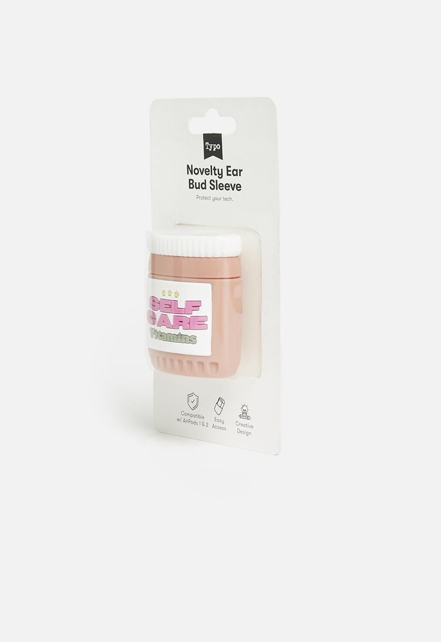 Typo - Novelty ear bud sleeve - pink