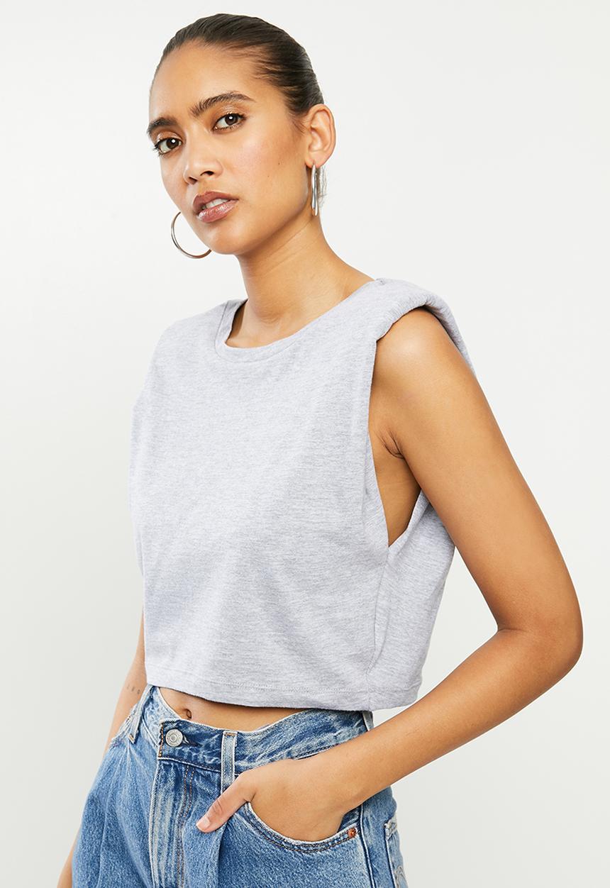 Blake - Muscle tee - grey