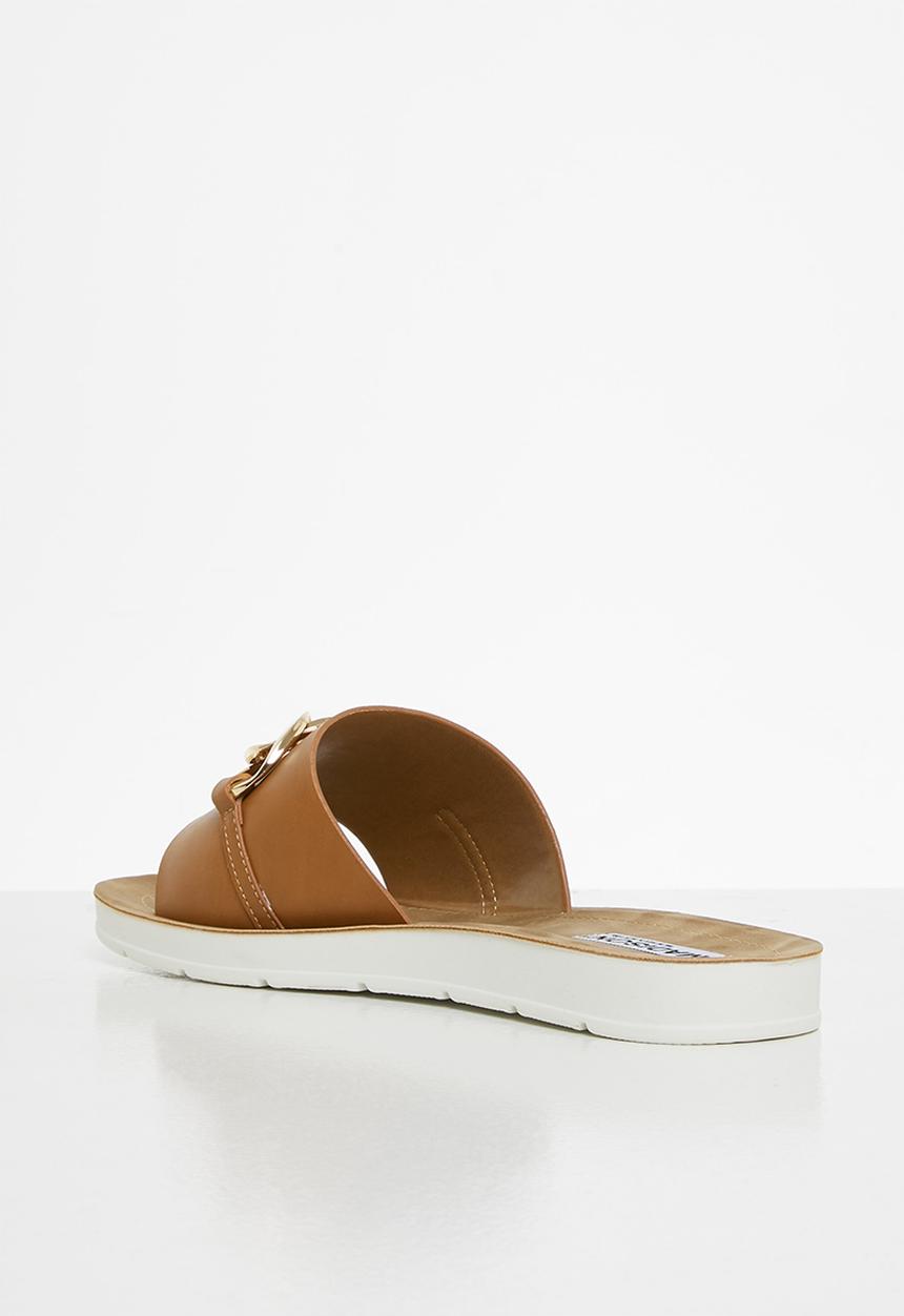 Madison® - Caroline chain strap slide - tan