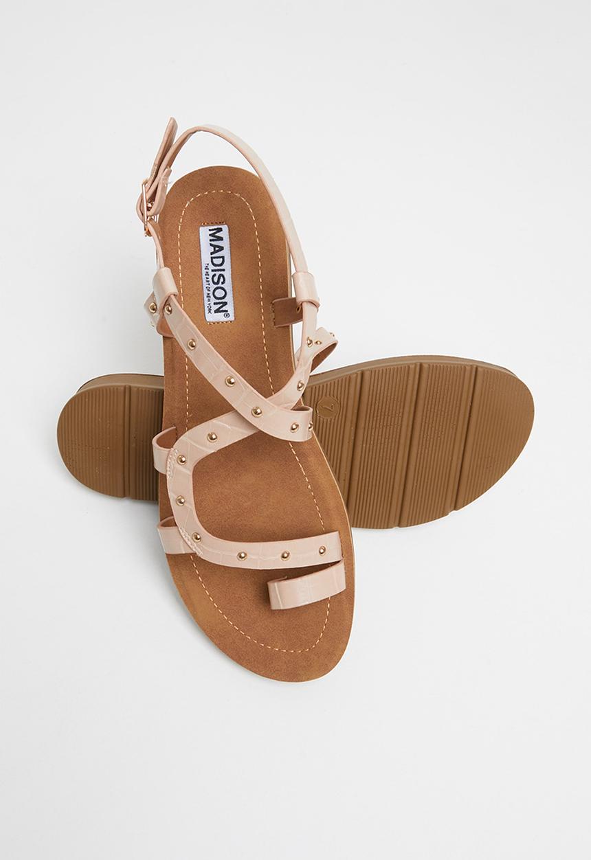 Madison® - Caryn toe post sandal - ecru