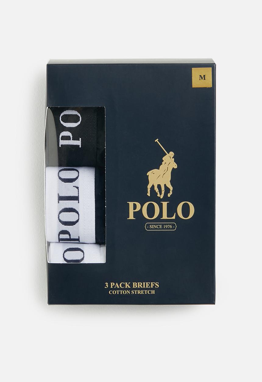 POLO - Classic 3 pack knit briefs - multi