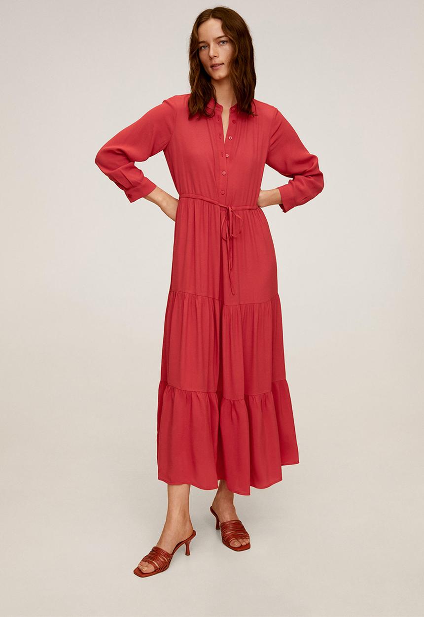 MANGO - Dress canyon - red