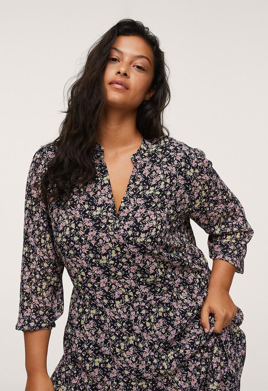 MANGO - Plus dress paloma1 - black