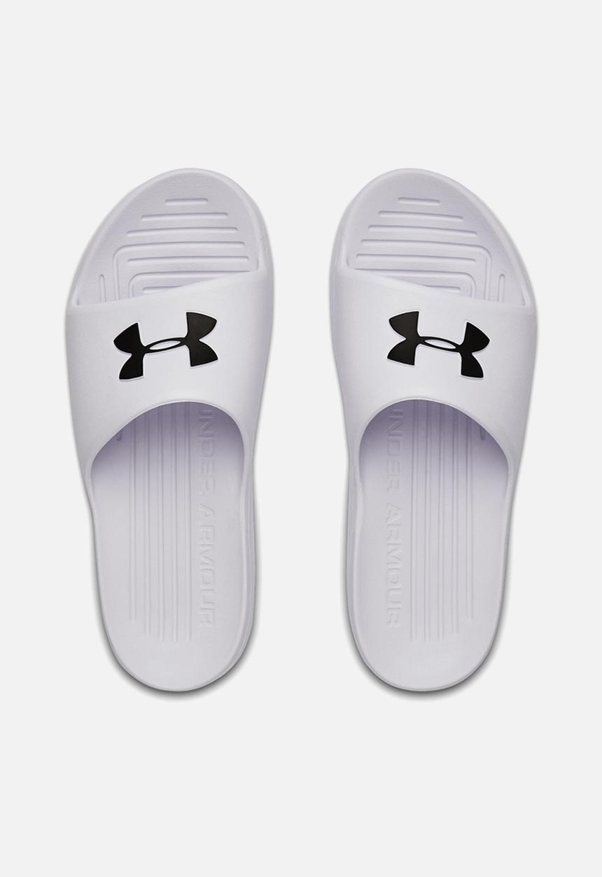Under Armour - UA core pth slides - white