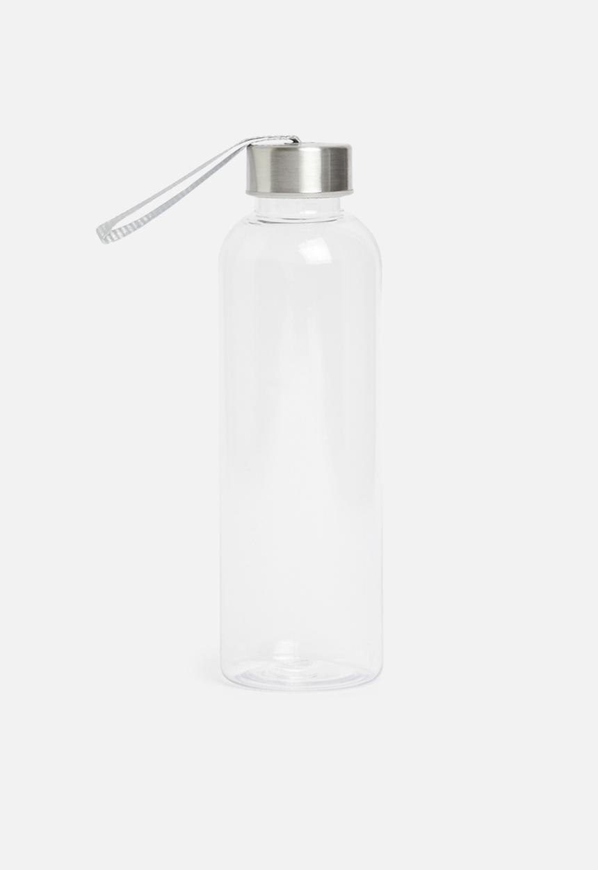 Rebel Republic - Cylinder water bottle - transparent