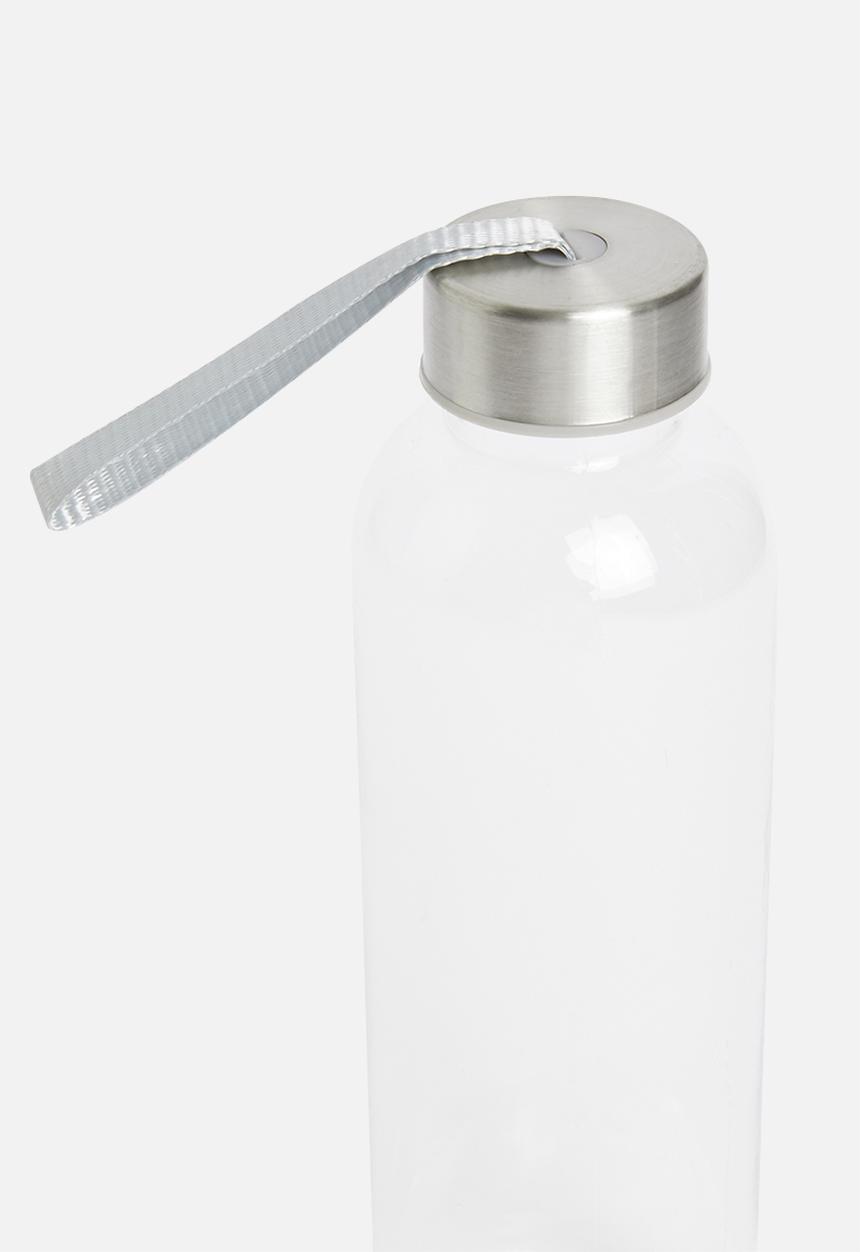 Rebel Republic - Cylinder water bottle - transparent
