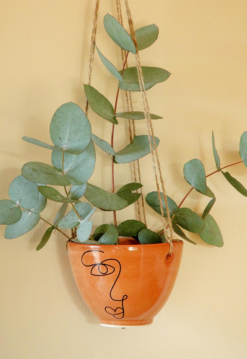 Sugar & Vice - Small hanging planter - serenity