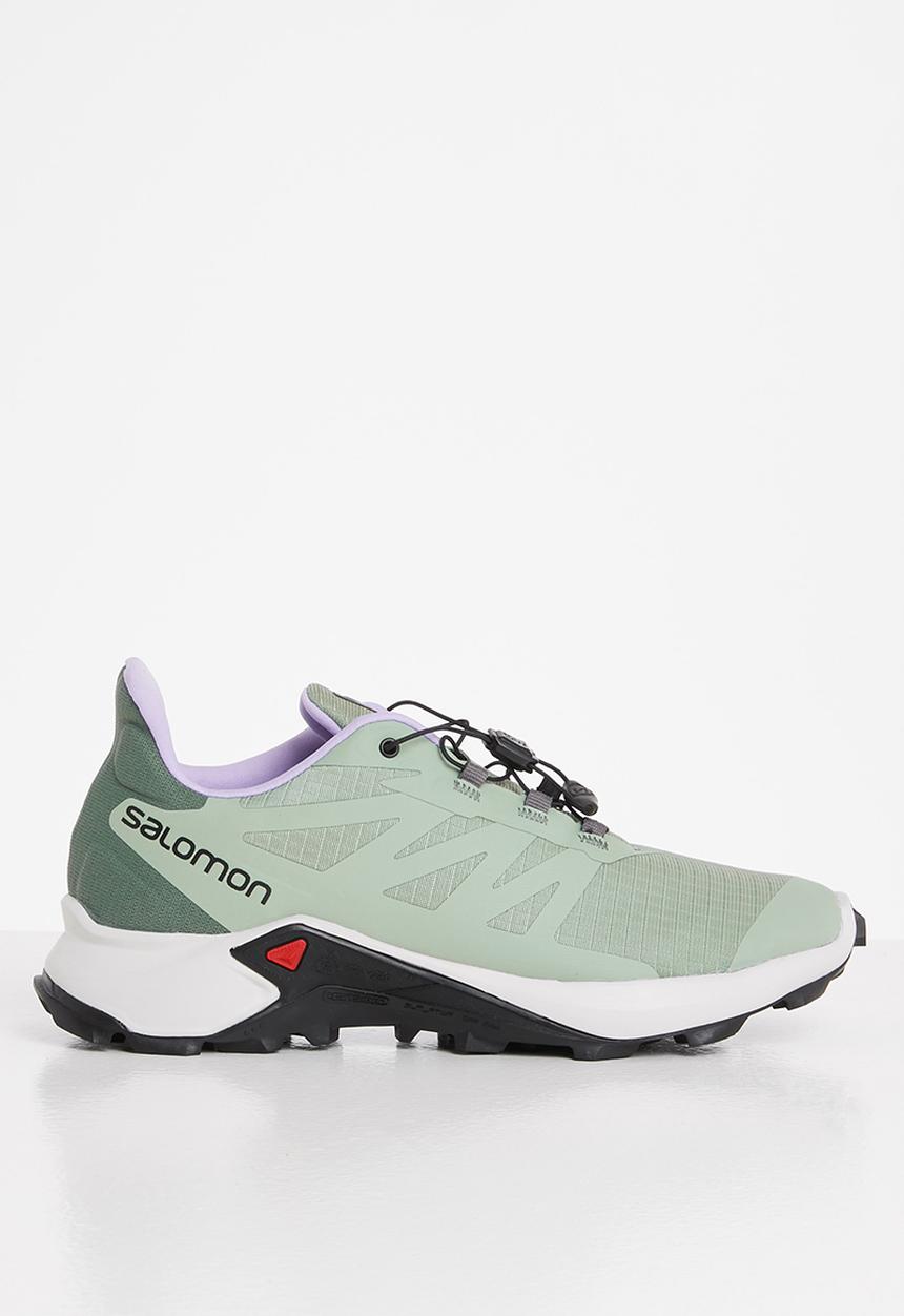Salomon - Supercross 3 w - green milieu/lunar rock/lavender