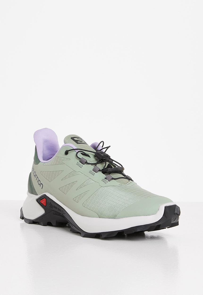 Salomon - Supercross 3 w - green milieu/lunar rock/lavender