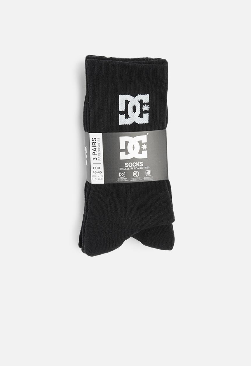 DC - Spp dc crew 3 pack - black