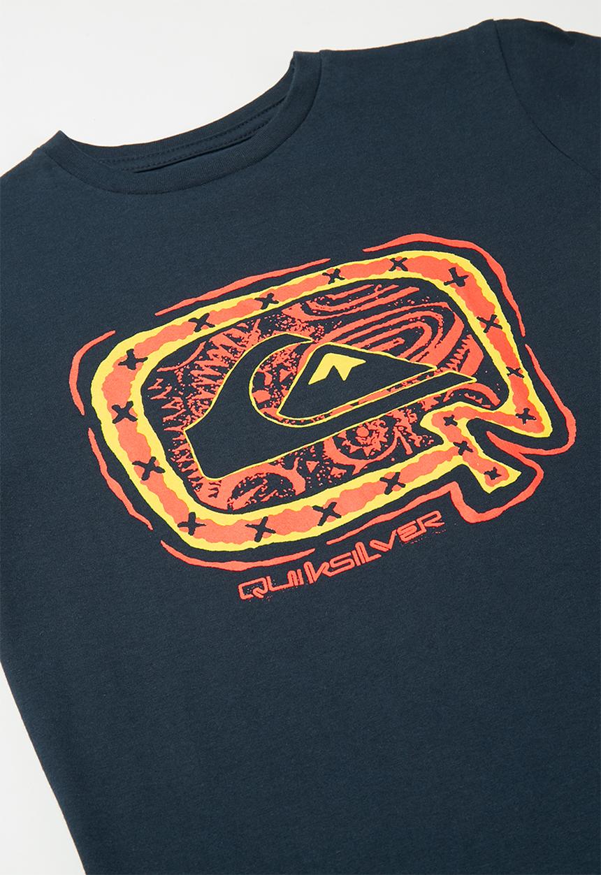 Quiksilver - Big q short sleeve yth - navy 