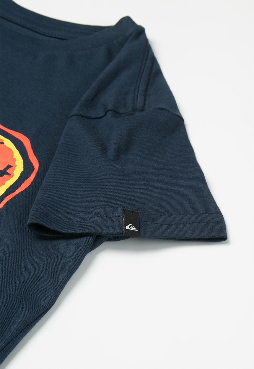 Quiksilver - Big q short sleeve yth - navy 