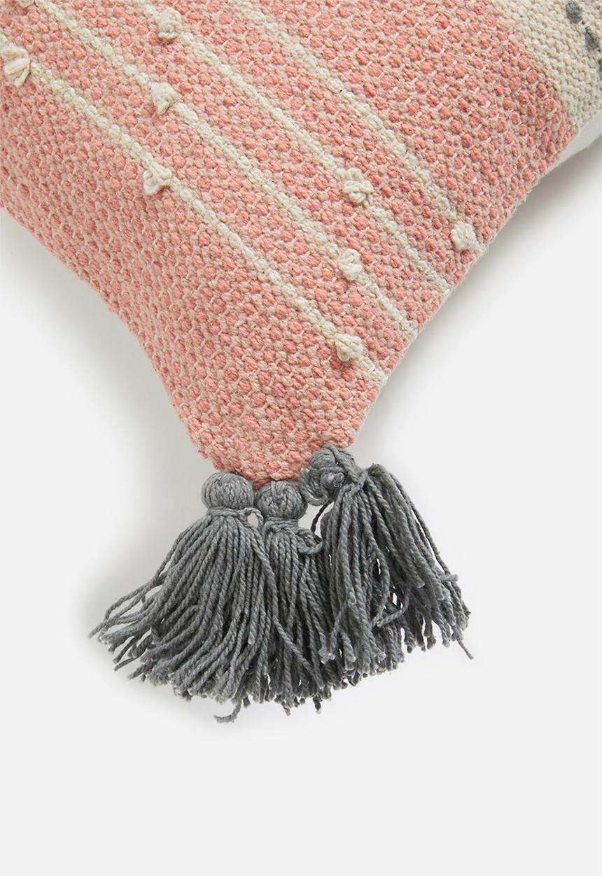 Sixth Floor - Bell woven cushion cover - pink