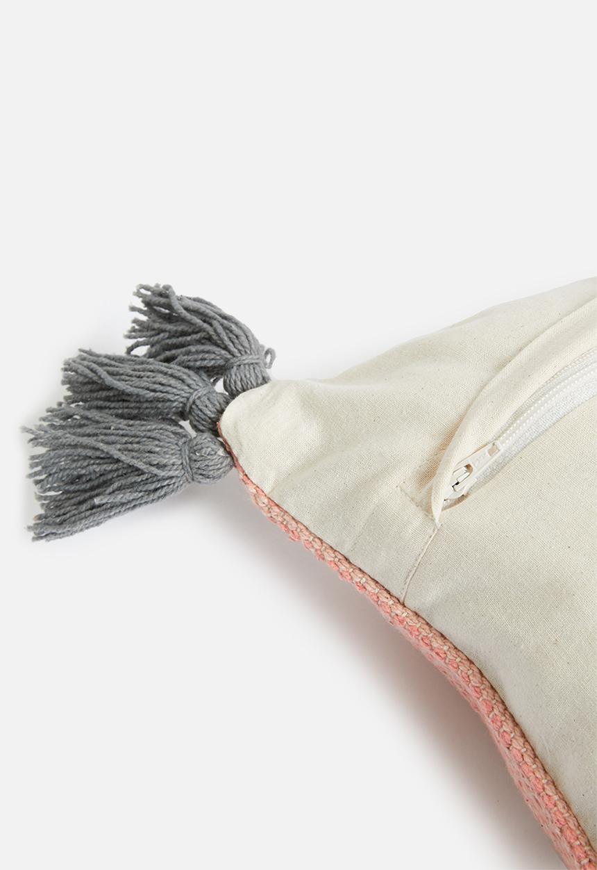 Sixth Floor - Bell woven cushion cover - pink