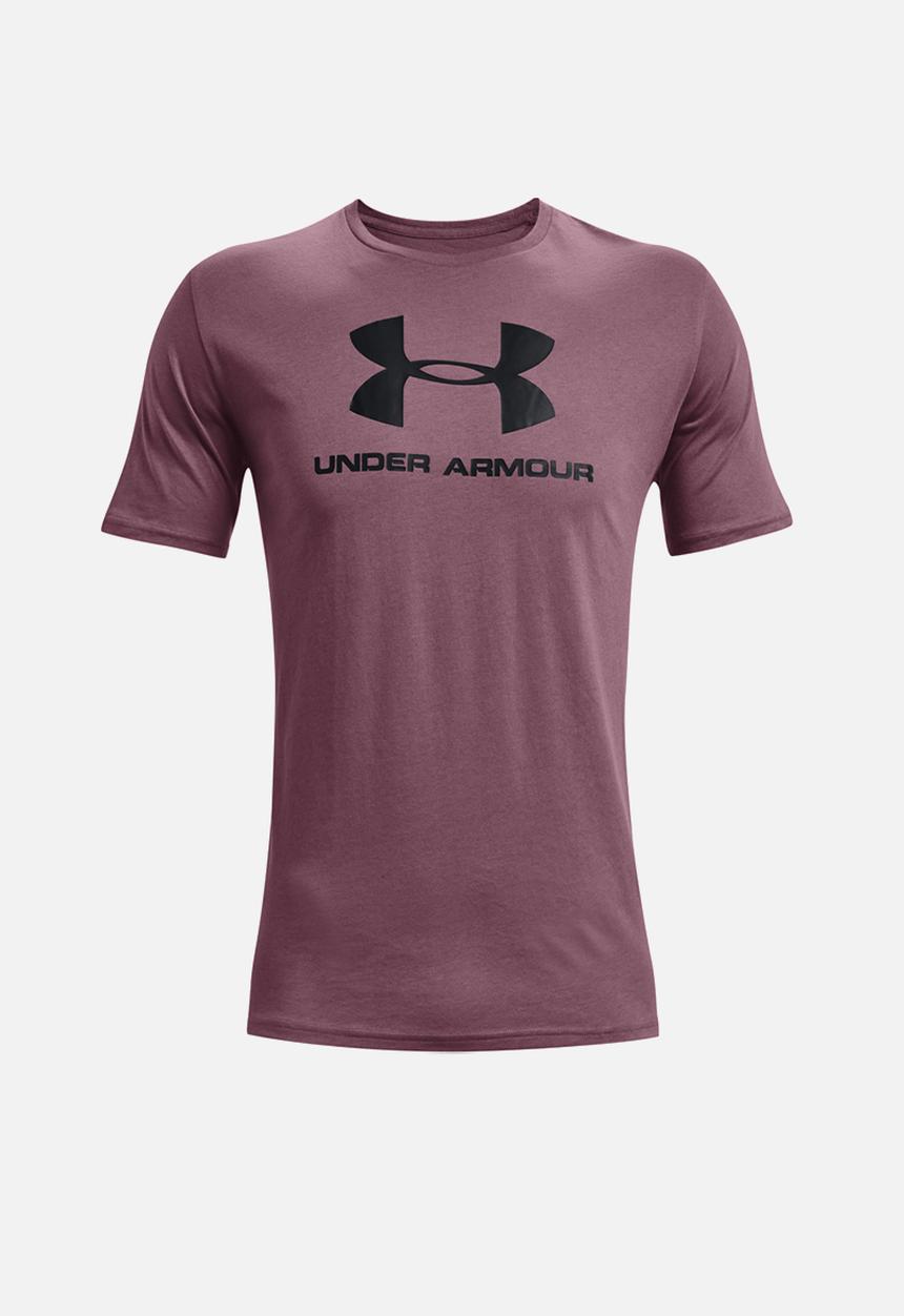 Under Armour - UA Sportstyle Logo Short Sleeves - purple