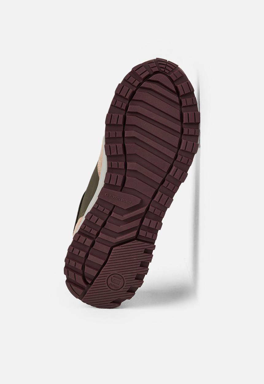 G-STAR - Theq run blk w olive & taupe