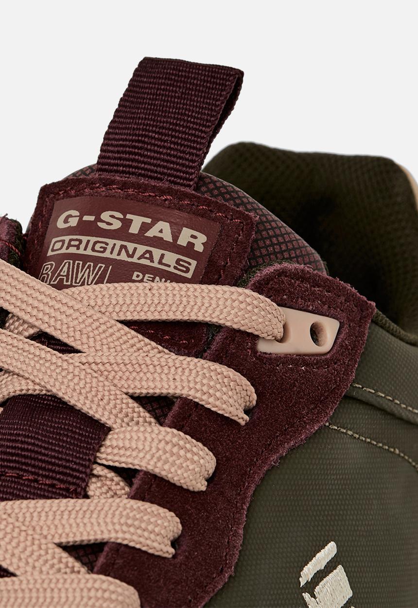 G-STAR - Theq run blk w olive & taupe