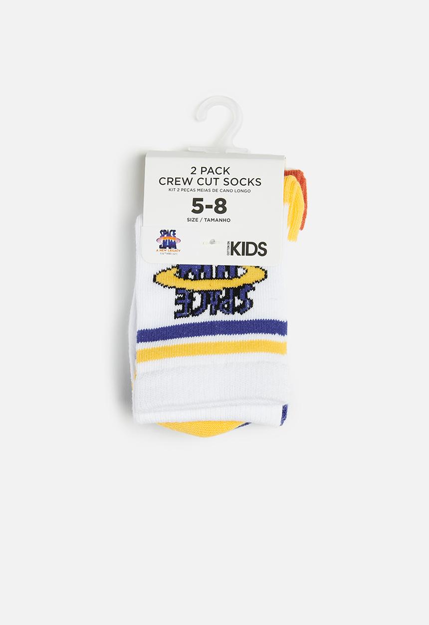 Cotton On - 2 Pack lcn crew sock - multi