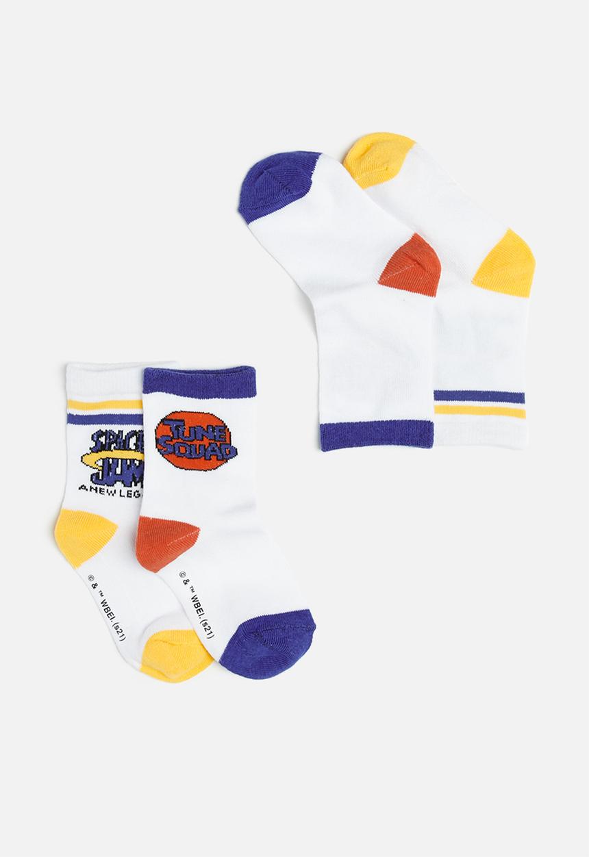 Cotton On - 2 Pack lcn crew sock - multi