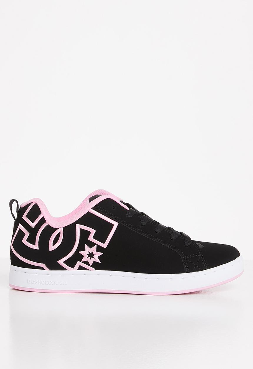 DC - Court graffik - black/white/pink