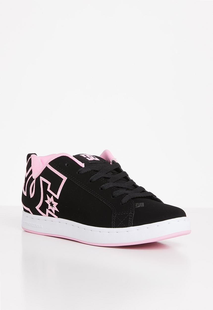 DC - Court graffik - black/white/pink